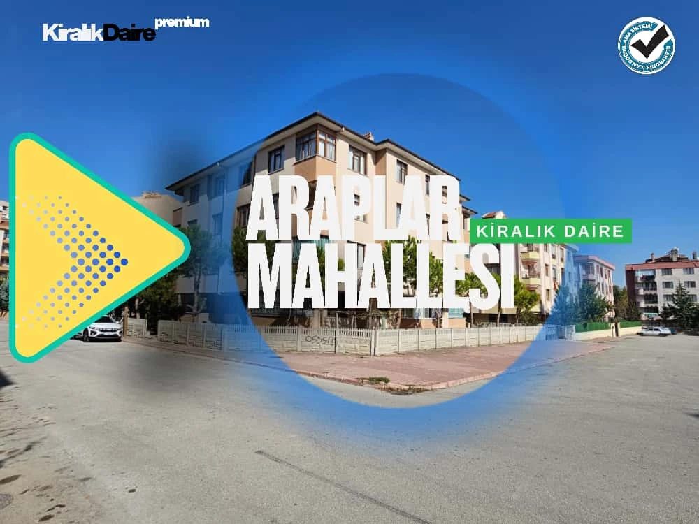 KONYA KARATAY ARAPLAR MAHALLESİ 3+1 KİRALIK DAİRE!
